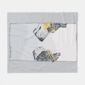 The Stare Fleecedecke (Vorderseite (Horizontal))