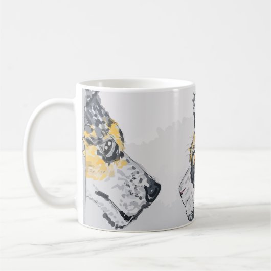 The Stare Kaffeetasse (Links)