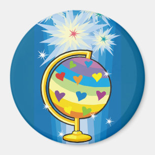 The Starry Globe - Magnet