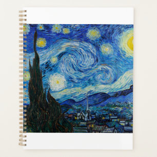 The Starry Night 1889 by Vincent van Gogh Planer