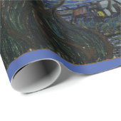The Starry Night[1889] von Vincent van Gogh Geschenkpapier (Rolleneckpunkt)