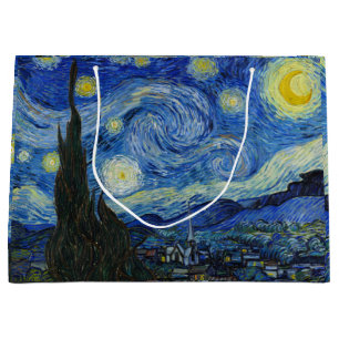 The Starry Night, 1889 von Vincent van Gogh Große Geschenktüte