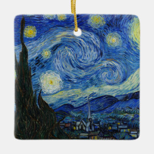 The Starry Night, 1889 von Vincent van Gogh Keramikornament