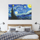 The Starry Night, 1889 von Vincent van Gogh Leinwanddruck (Insitu (Schlafzimmer))
