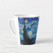 The Starry Night (1889) von Vincent Van Gogh Milchtasse (Linke Ecke)