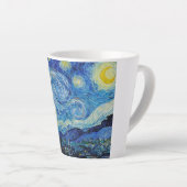 The Starry Night (1889) von Vincent Van Gogh Milchtasse (Rechte Ecke)