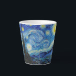 The Starry Night (1889) von Vincent Van Gogh Milchtasse<br><div class="desc">Berühmte Maler aller Zeiten</div>
