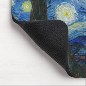 The Starry Night, 1889 von Vincent van Gogh Mousepad (Ecke)