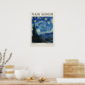 The Starry Night Blossom Poster (Küche)