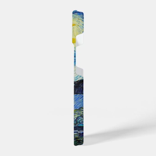 The Starry Night by Van Gogh - Anpassbar iPhone Hülle (Linke Seite)