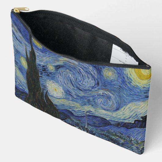 The Starry Night by Van Gogh  Zubehörtasche (Offen)