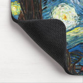 The Starry Night by Vincent Van Gogh Mousepad (Ecke)