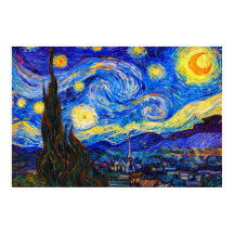 The Starry Night by Vincent van Gogh