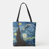 The Starry Night by Vincent Van Gogh Tasche (Rückseite)