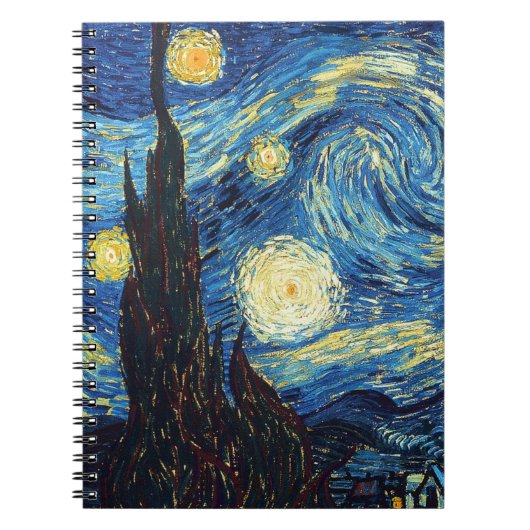 The Starry Night Notizblock (Vorderseite)