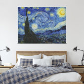 The Starry Night - Van Gogh (1888) Leinwanddruck (Insitu (Schlafzimmer))