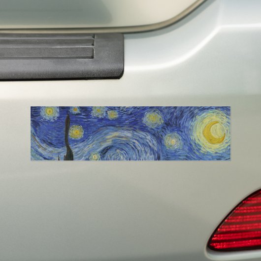 The Starry Night (Vincent van Gogh) (berühmte Kuns Autoaufkleber (Auf Auto)