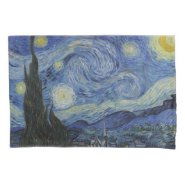 The Starry Night (Vincent van Gogh) (berühmte Kuns Kissenbezug