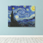 The Starry Night (Vincent van Gogh) (berühmte Kuns Leinwanddruck (Insitu (Holzboden))