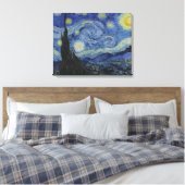 The Starry Night (Vincent van Gogh) (berühmte Kuns Leinwanddruck (Insitu (Schlafzimmer))
