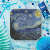 The Starry Night (Vincent van Gogh) (berühmte Kuns Pappteller (Party)