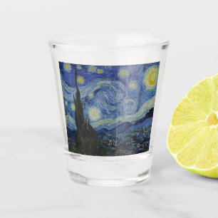 The Starry Night (Vincent van Gogh) (berühmte Kuns Schnapsglas