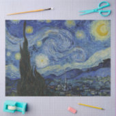 The Starry Night (Vincent van Gogh) (berühmte Kuns Seidenpapier (Basteln)