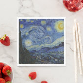 The Starry Night (Vincent van Gogh) (berühmte Kuns Serviette (Beispiel)