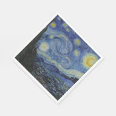 The Starry Night (Vincent van Gogh) (berühmte Kuns Serviette (Ecke)