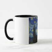 The Starry Night (Vincent van Gogh) (berühmte Kuns Tasse (Links)