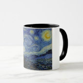 The Starry Night (Vincent van Gogh) (berühmte Kuns Tasse (VorderseiteRechts)