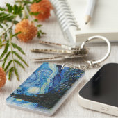 The Starry Night - Vincent Van Gogh Schlüsselanhänger (Vorderseite rechts)