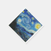 The Starry Night - Vincent Van Gogh Serviette (Ecke)