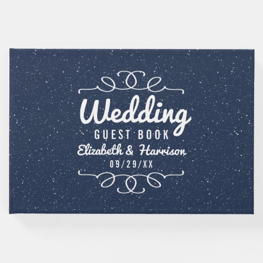 The Starry Night Wedding Collection - Gästebuch (Vorderseite)