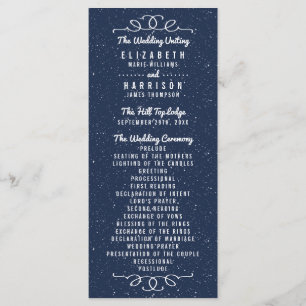 The Starry Night Wedding Collection - Programm