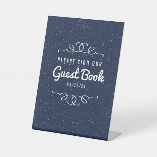 The Starry Night Wedding Collection - Sockelschild (Vorderseite)