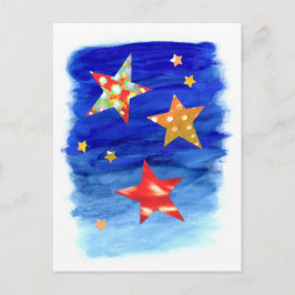 The Stars in the Bright Sky Postcard Postkarte