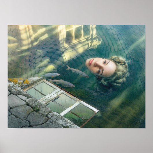 The Static Poster Print Wall Art Surreal Absurdism (Vorne)