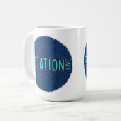 The Station Blue RT 15 oz Classic Tasse (Vorderseite Links)