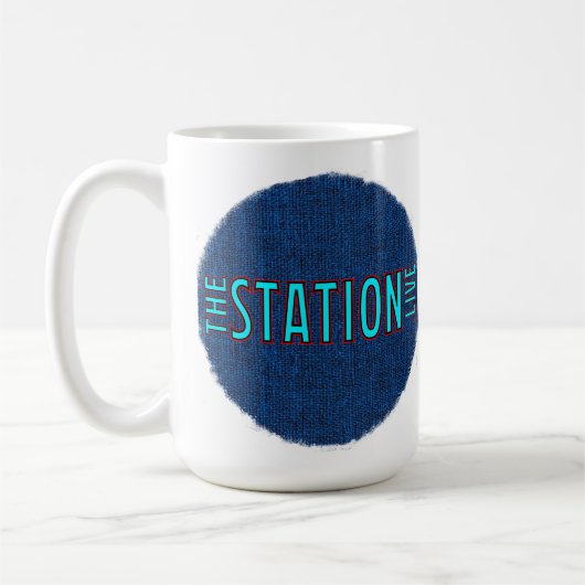 The Station Blue RT 15 oz Classic Tasse (Links)