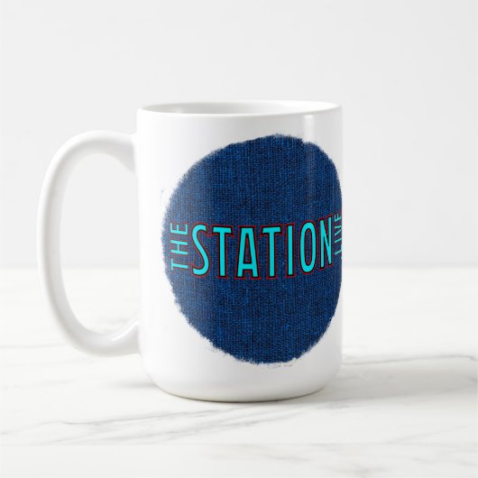 The Station Blue RT 15 oz Classic Tasse (Links)