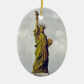 The Statue of Liberty, The Great Bartholdi Statue Keramik Ornament (Vorne)