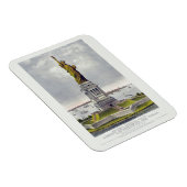 The Statue of Liberty, The Great Bartholdi Statue Magnet (Rechte Seite)