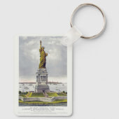 The Statue of Liberty, The Great Bartholdi Statue Schlüsselanhänger (Rückseite)