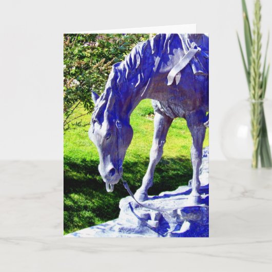 "The Steed" Card Karte (Vorderseite)