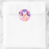 The StellarNut Ayumi Round Sticker #02 (Tasche)