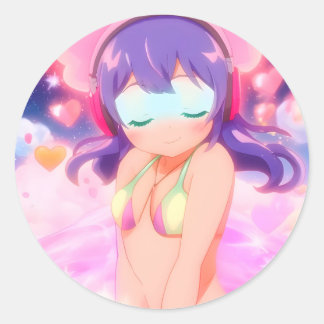 The StellarNut Ayumi Round Sticker #02