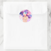 The StellarNut Ayumi Round Sticker #03 (Tasche)