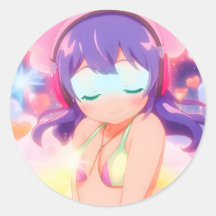 The StellarNut Ayumi Round Sticker #04