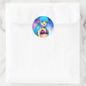 The StellarNut Mizaki Round Sticker #02 (Tasche)